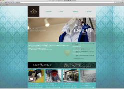 レディースブティック・オフシャルサイト制作